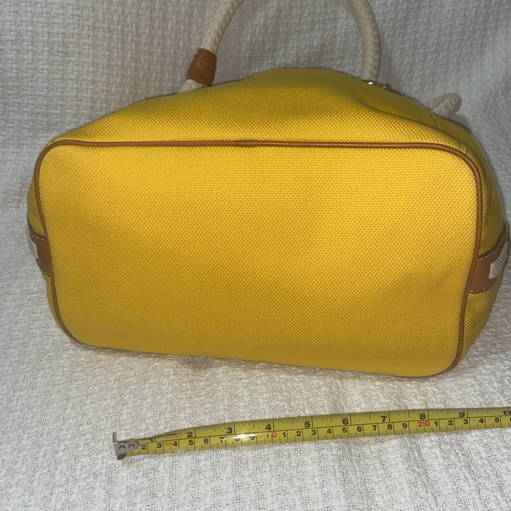 RARE Like new MICHAEL KORS Anchor, Marina Canvas Nautical bag - Picture 8 of 16